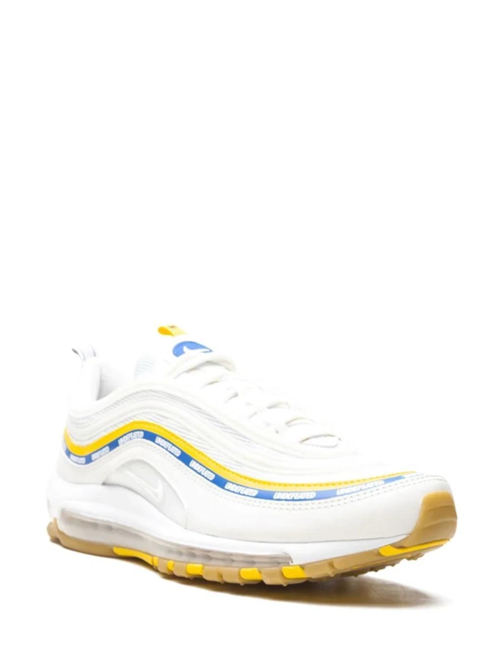 X Undefeated Air Max 97 Sneakers In White Product Image