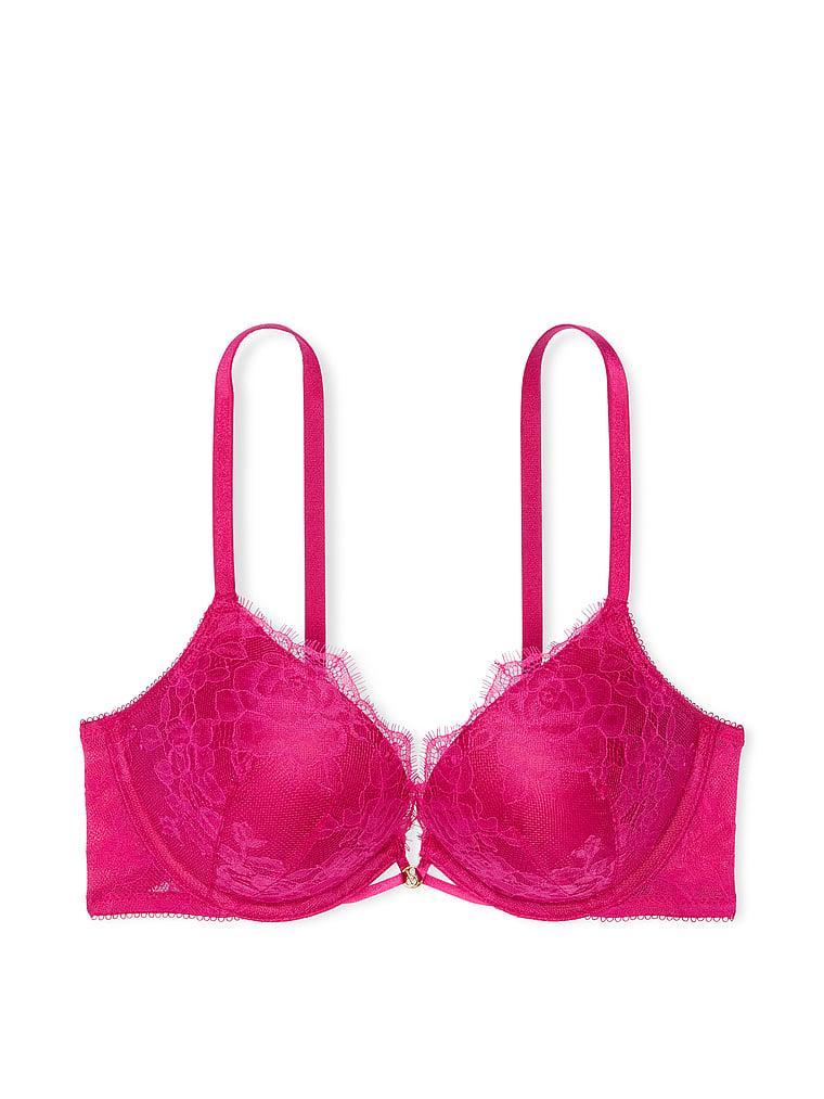 Bombshell Add-2-Cups Rose Lace Push-Up Bra Product Image