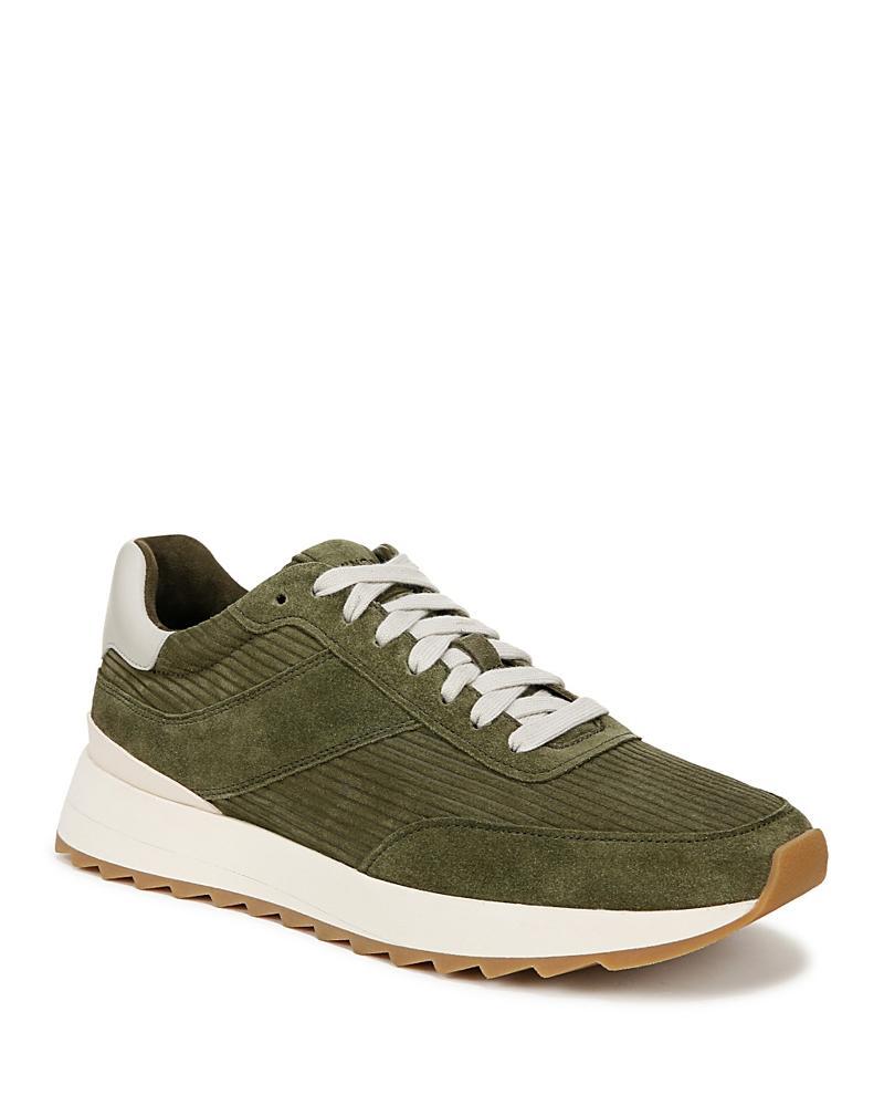 Men's Edric Corduroy Suede Runner Sneakers Product Image