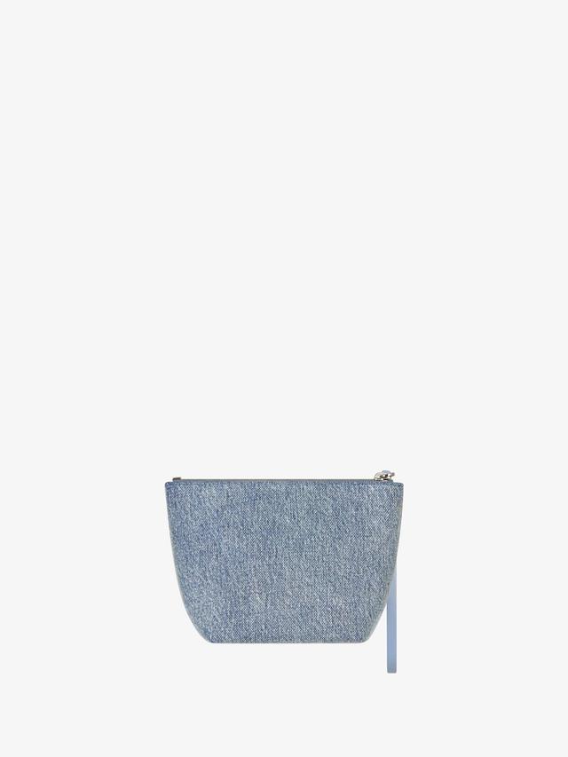 Mini GIVENCHY pouch in denim Product Image