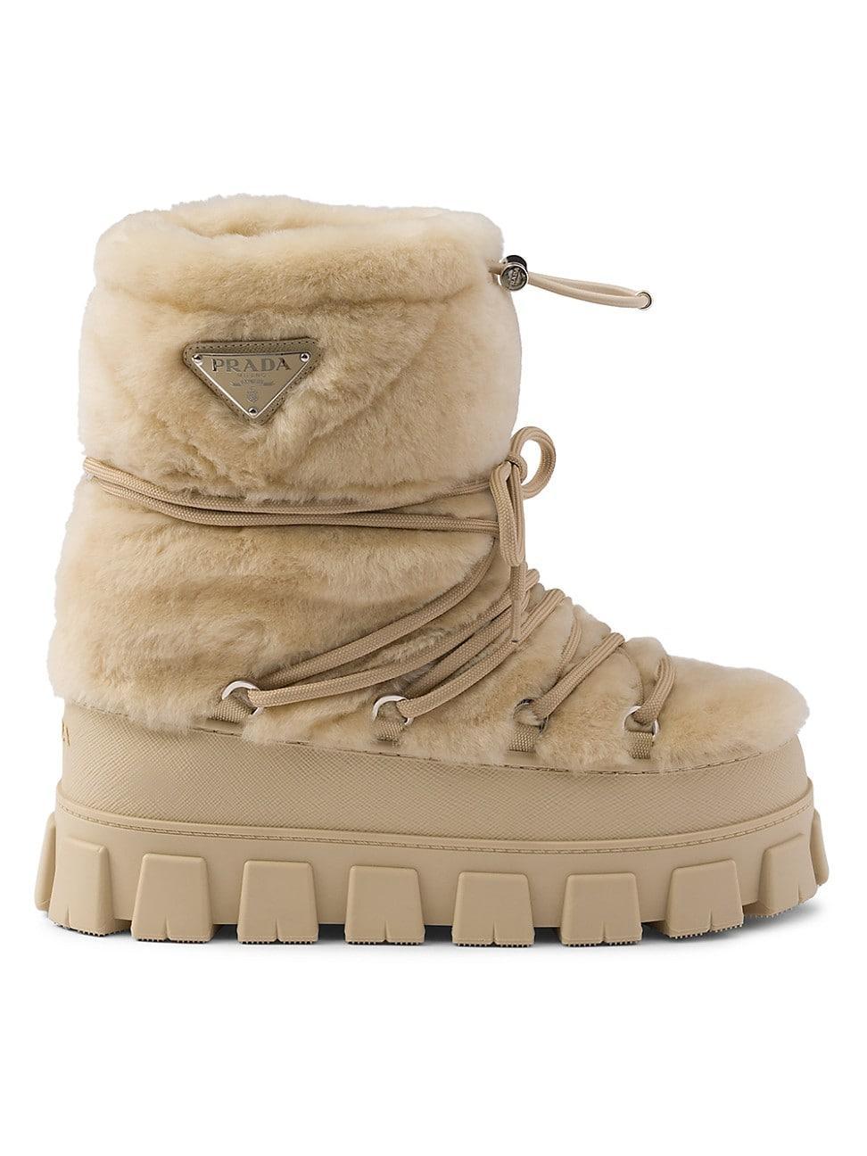 Womens Shearling Aprs Ski Booties product image