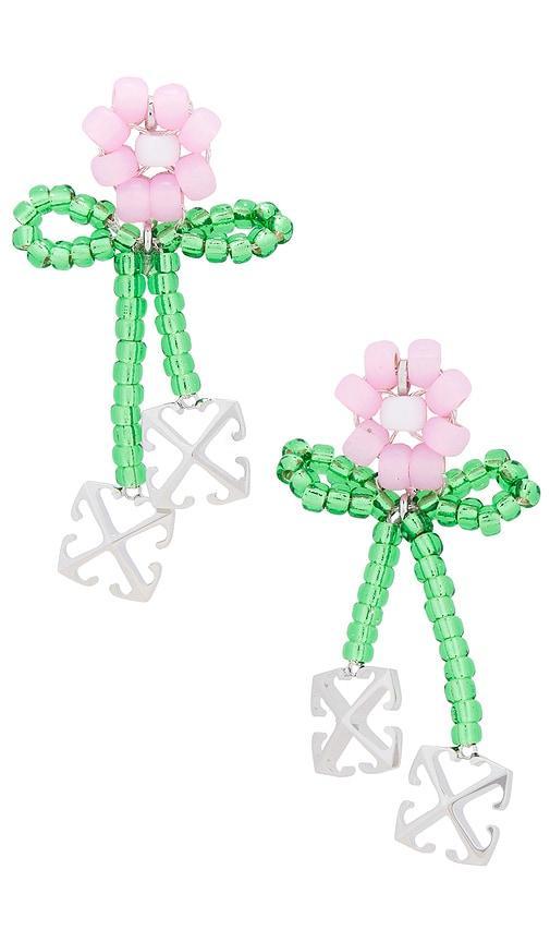 Flower Beads Earrings Product Image