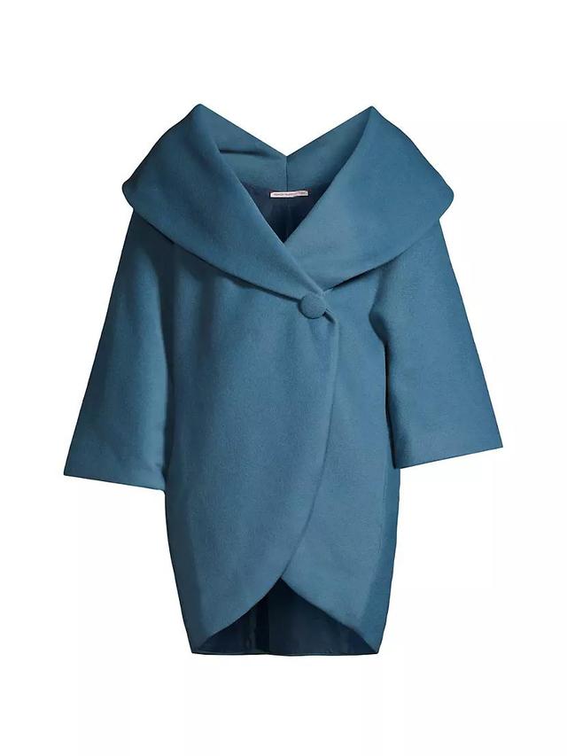 Wool Cocoon Coat Product Image