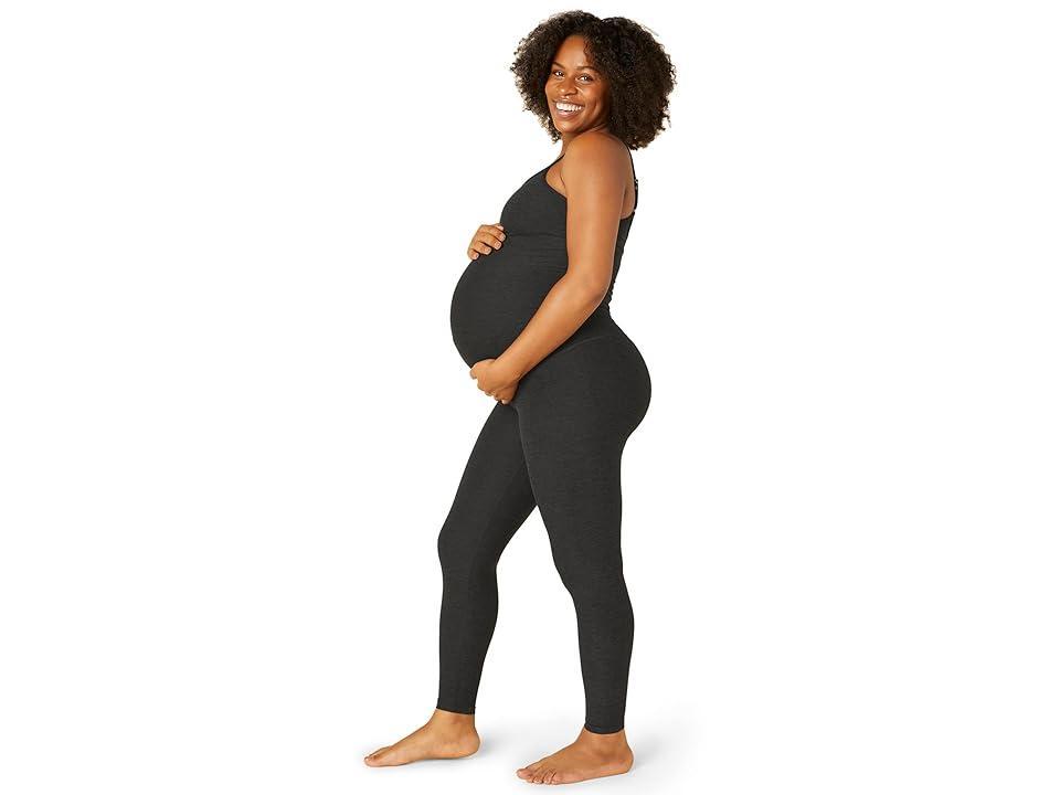 Beyond Yoga Spacedye Uplift Maternity Jumpsuit in Black Product Image