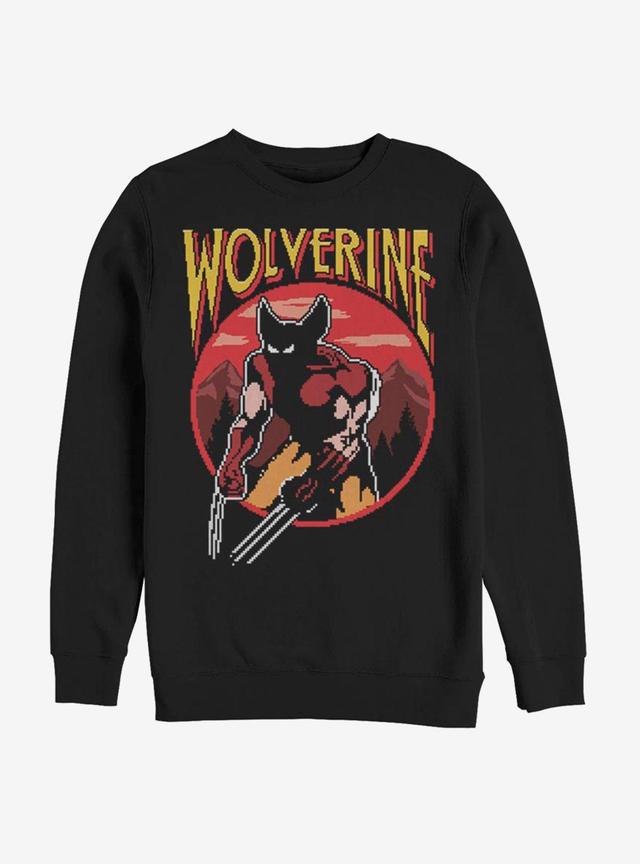 Marvel X-Men Wolverine Wolverine NES Game Sweatshirt Product Image