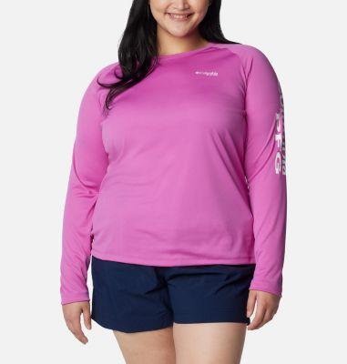 Columbia Women s PFG Tidal Tee II Long Sleeve - Plus Size- Product Image