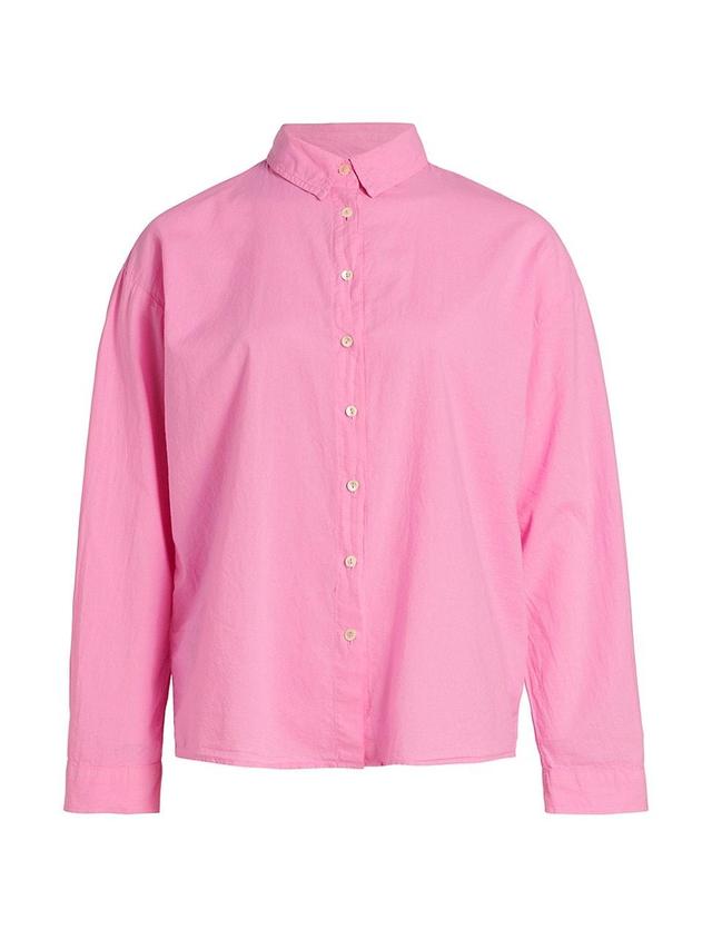 Womens Devyn Linen Button-Front Shirt Product Image