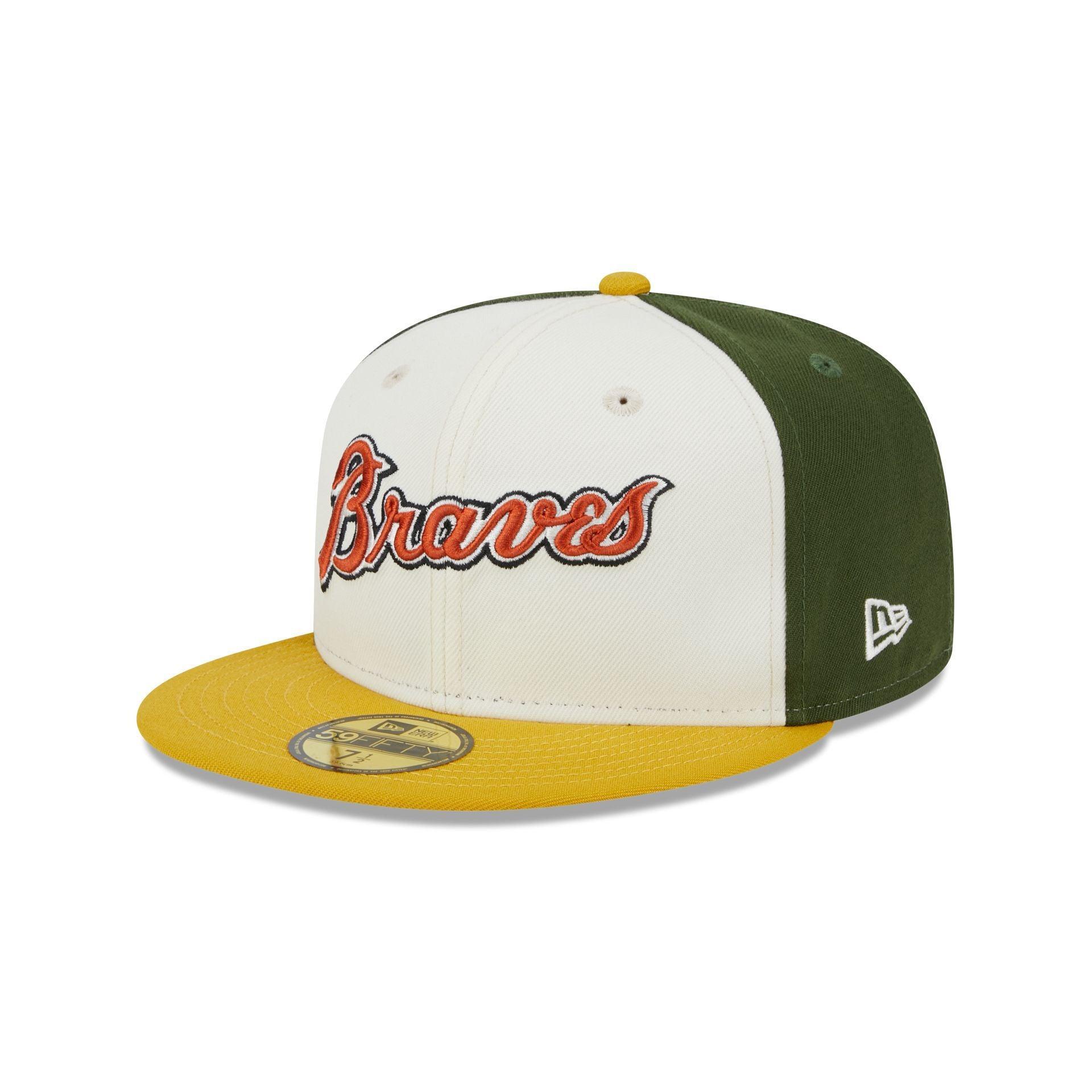 Atlanta Braves Two Tone Honey 59FIFTY Fitted Hat Male Product Image