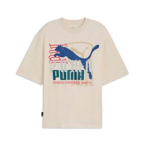 PUMA CLASSICS PLAY LOUD Overlay Logo Men's T-Shirt Product Image