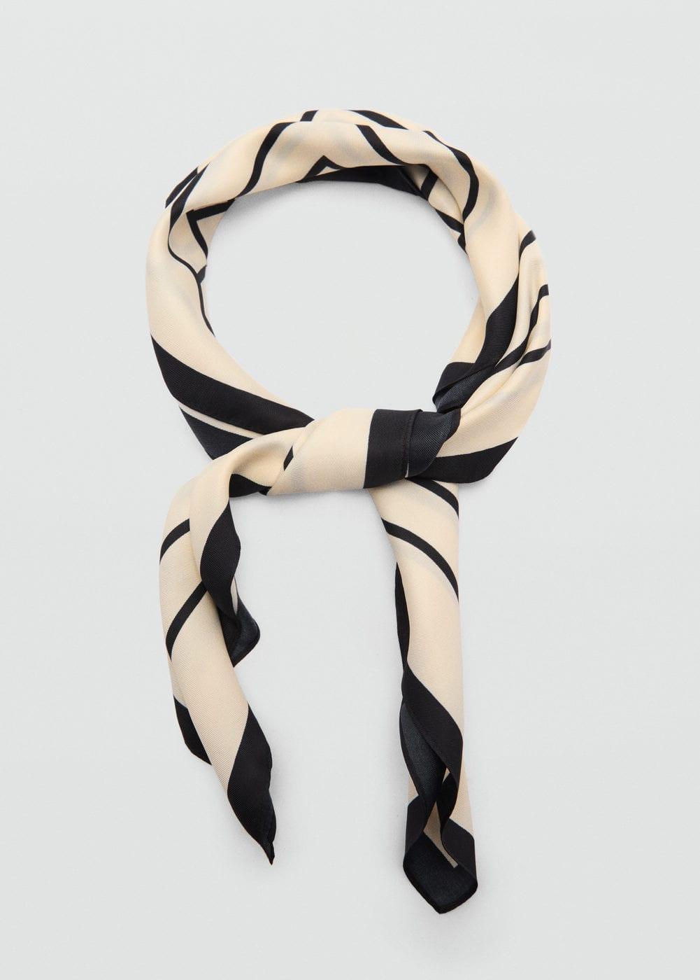 MANGO - Geometric printed foulard - One size - Women Product Image