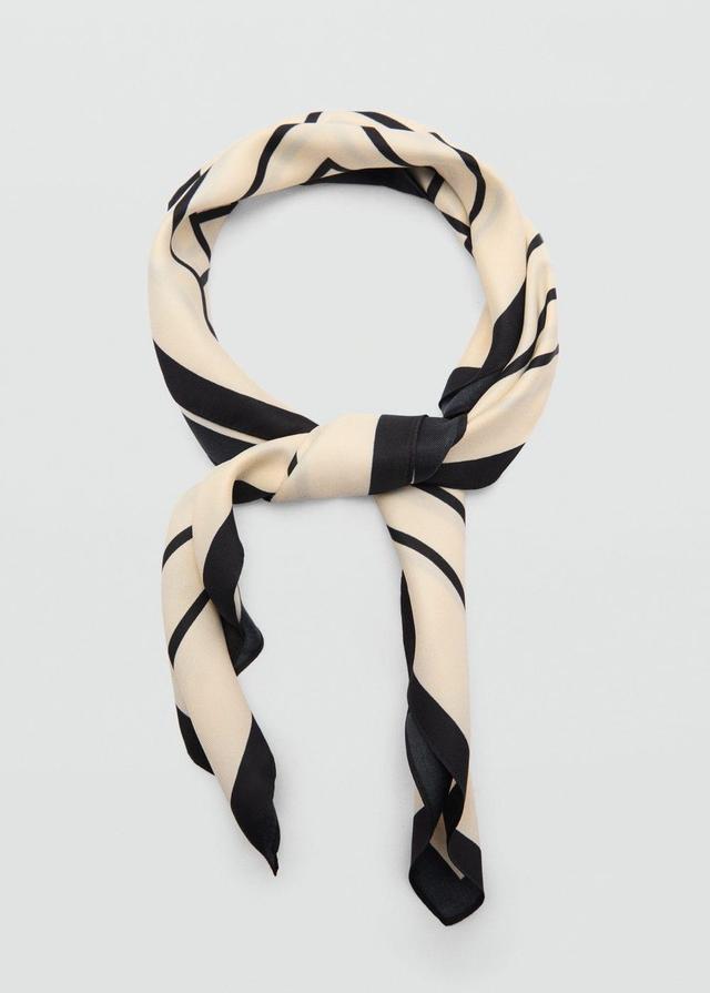 MANGO - Geometric printed foulard - One size - Women Product Image