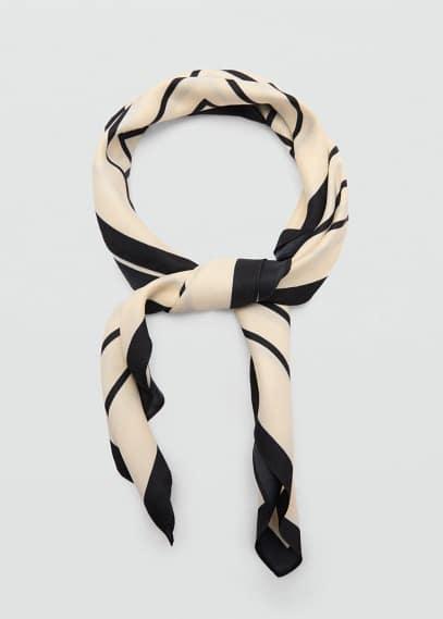 MANGO - Geometric printed foulard - One size - Women Product Image