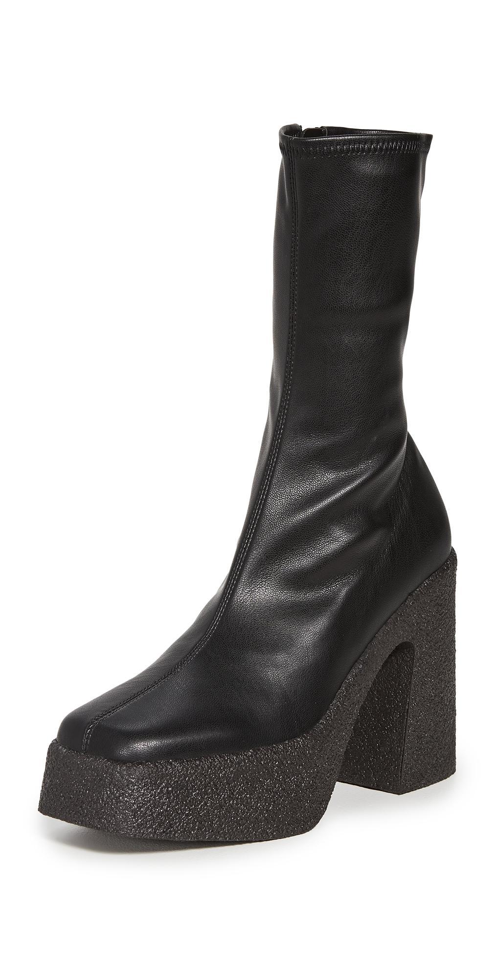 Stella McCartney Platform Stretch Boots  - Size: 41 - Gender: female Product Image