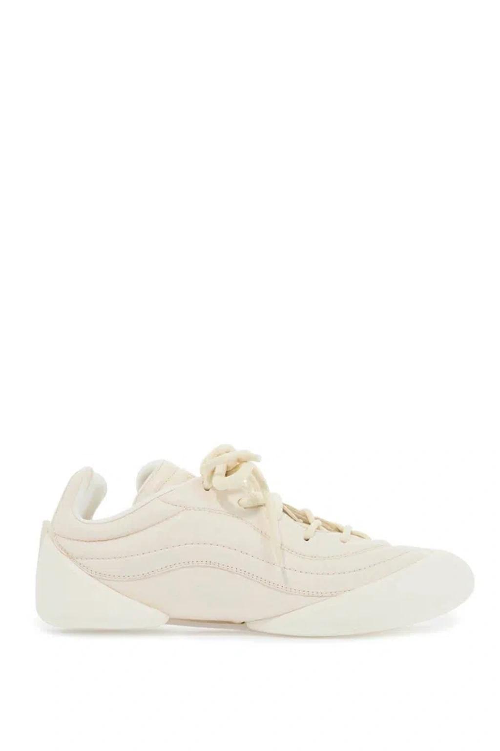 Flexion Leather Sneakers In Off White Product Image