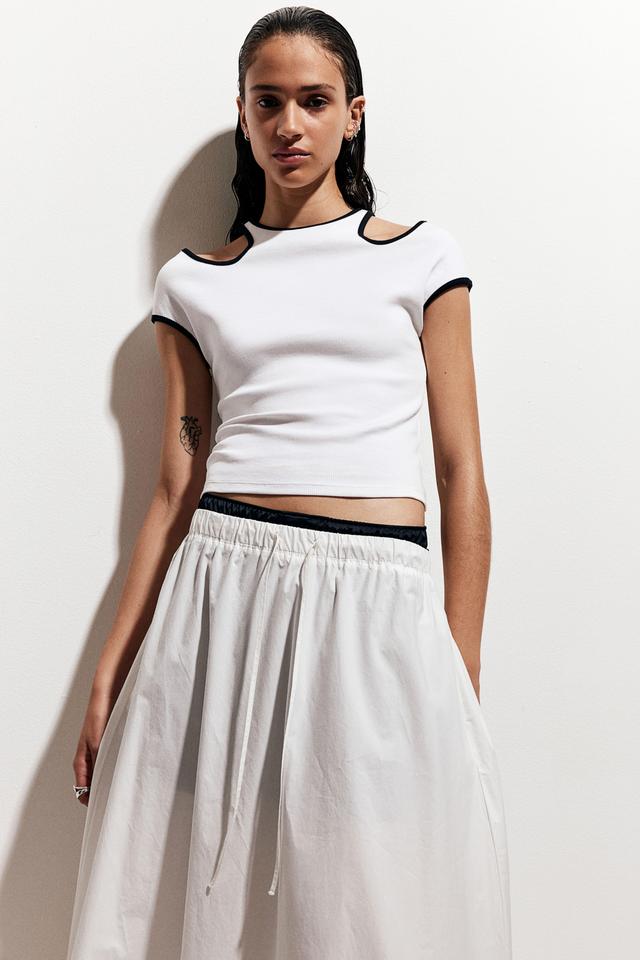 Cut-out Crop Top Product Image