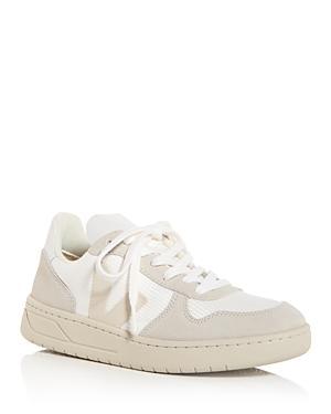 VEJA V-10 (B-Mesh White/Natural/Pierre) Women's Shoes Product Image