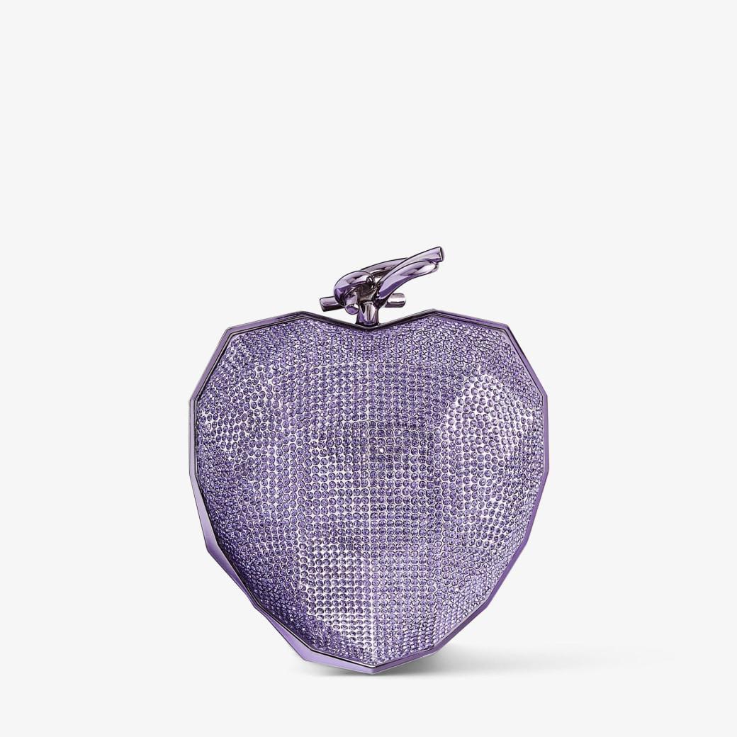 Faceted Heart Clutch Product Image