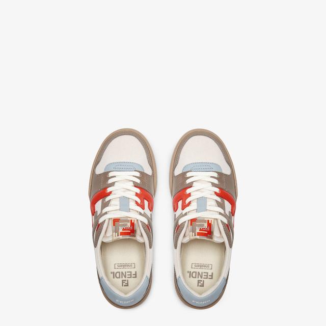 Fendi MatchMulticolor leather low-tops Product Image