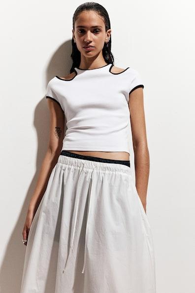 Cut-out Crop Top product image