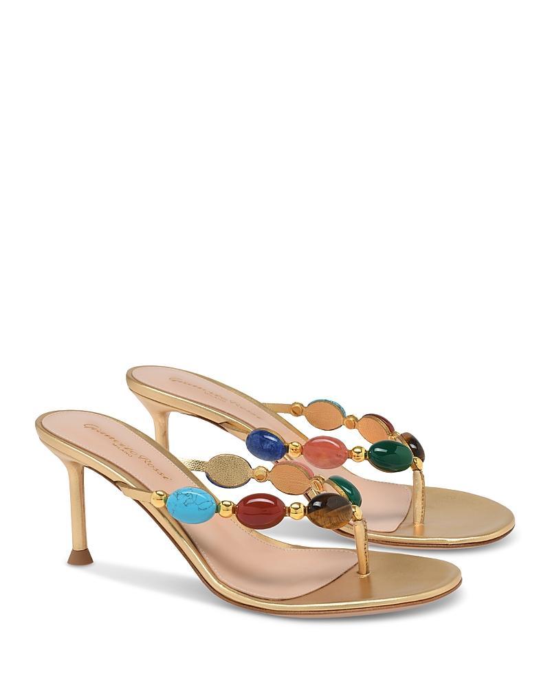 Gianvito Rossi Womens Shanti Thong 70 Sandals Product Image