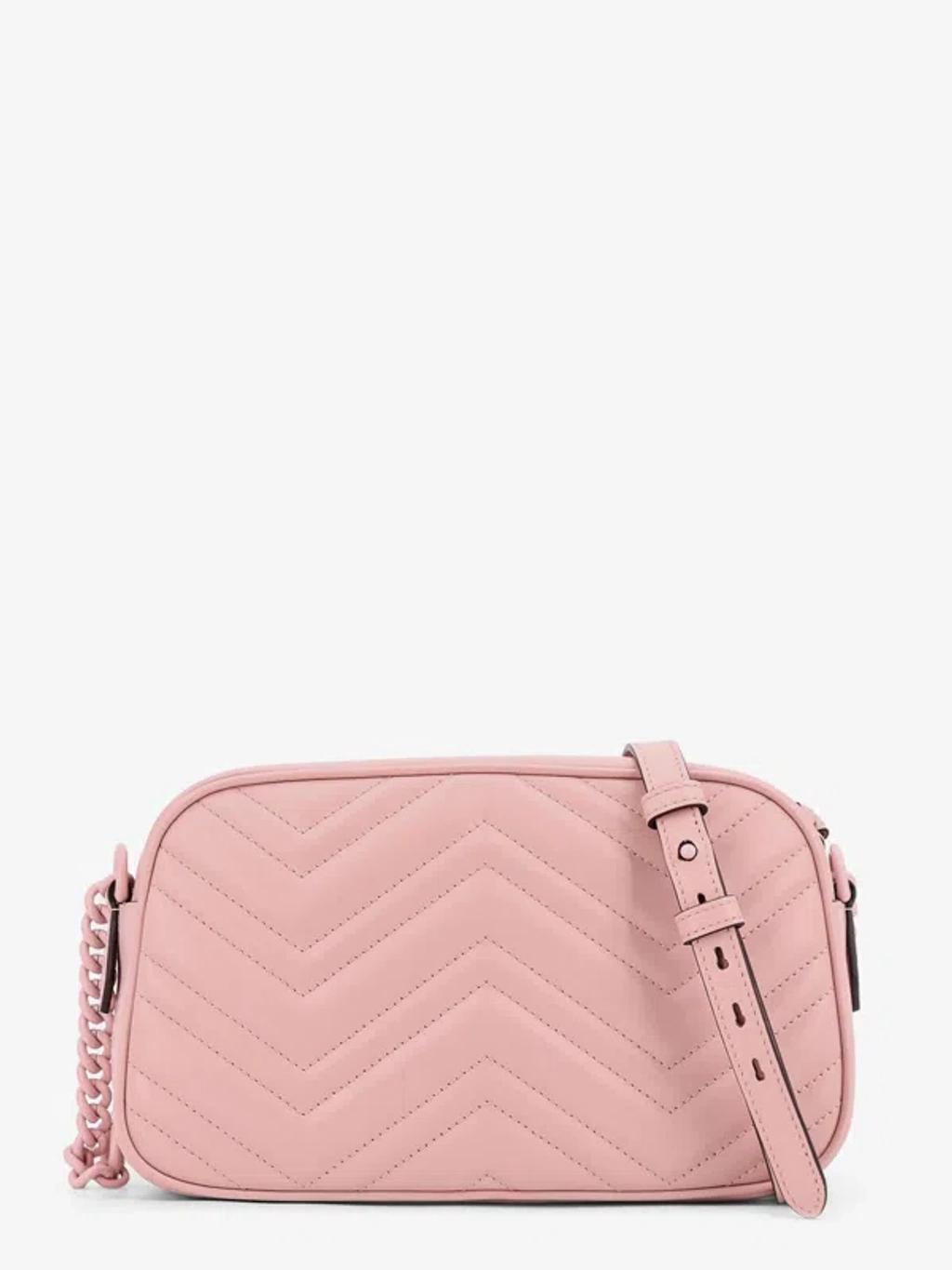 GUCCI Woman  Woman Pink Shoulder Bags Product Image