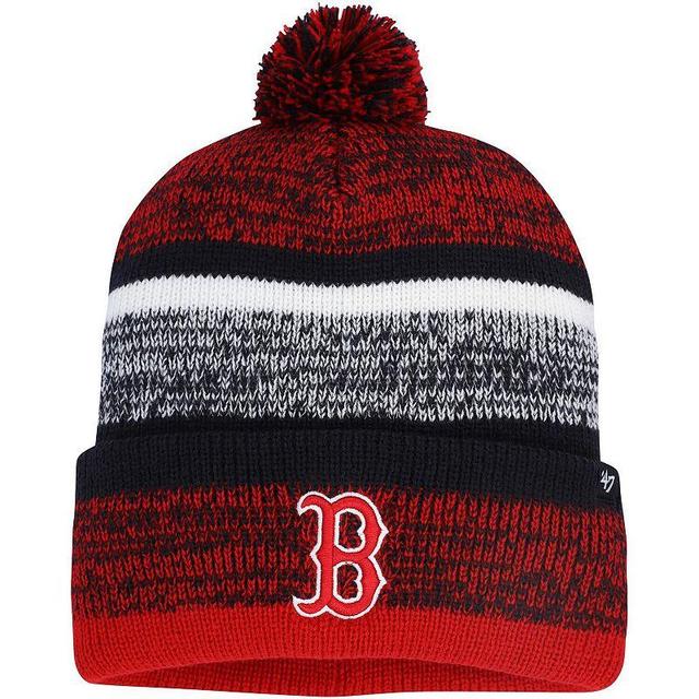 Mens 47 Boston Red Sox Northward Cuffed Knit Hat with Pom, Blue Product Image