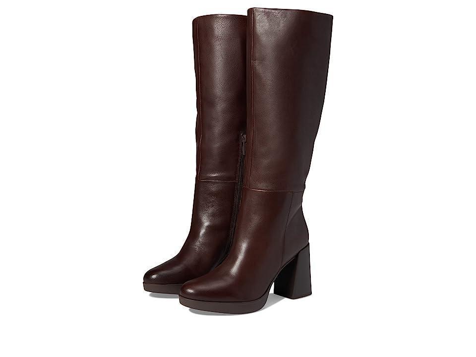 Stuart Weitzman Flare Block Heel Mid Calf Boot Product Image