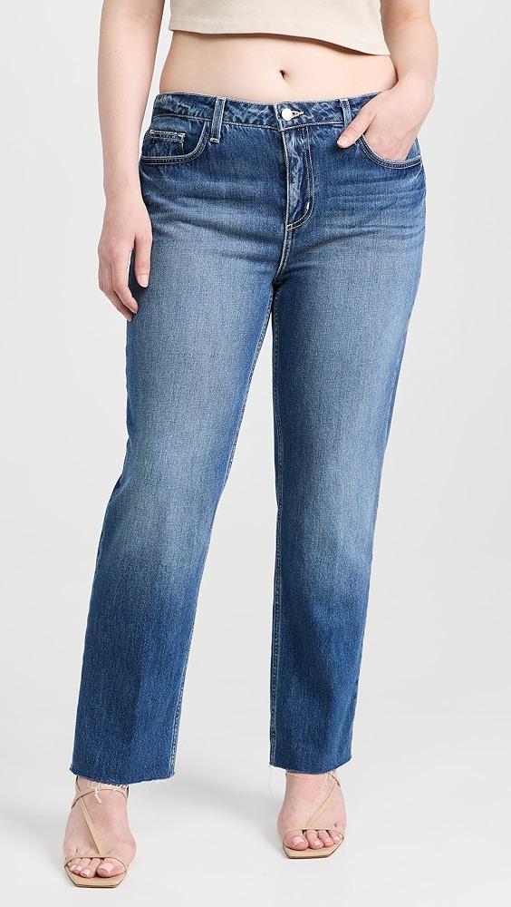 L'AGENCE Milana Low Rise Stovepipe Jeans | Shopbop Product Image