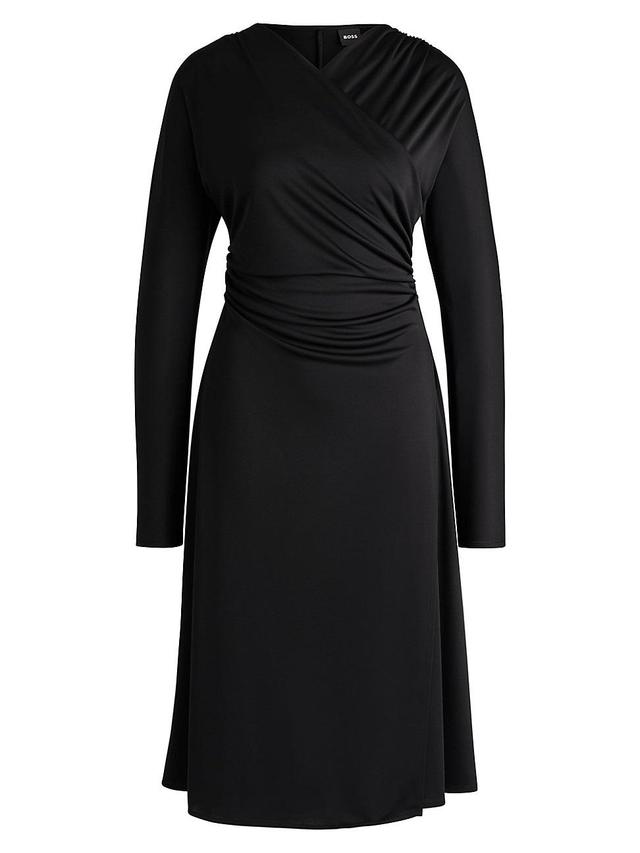 Womens Long-Sleeved Dress Product Image