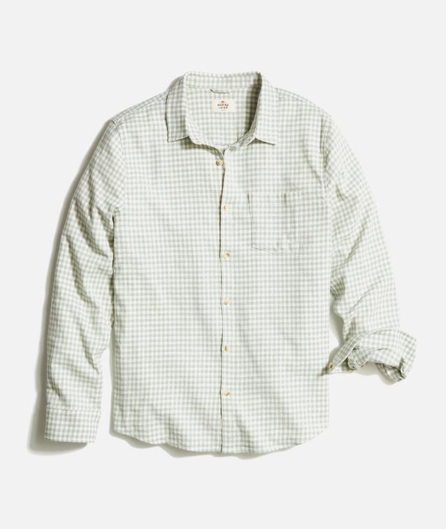 Stretch Selvage Long Sleeve Shirt Product Image