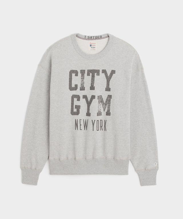 Champion City Gym Sweatshirt in Grey Mix Product Image