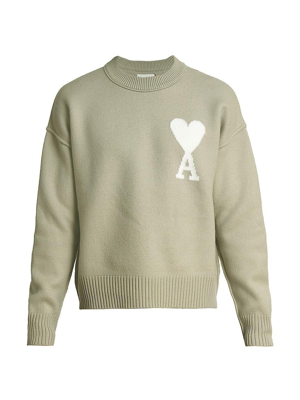 Mens Ami de Coeur Wool Crewneck Sweater Product Image