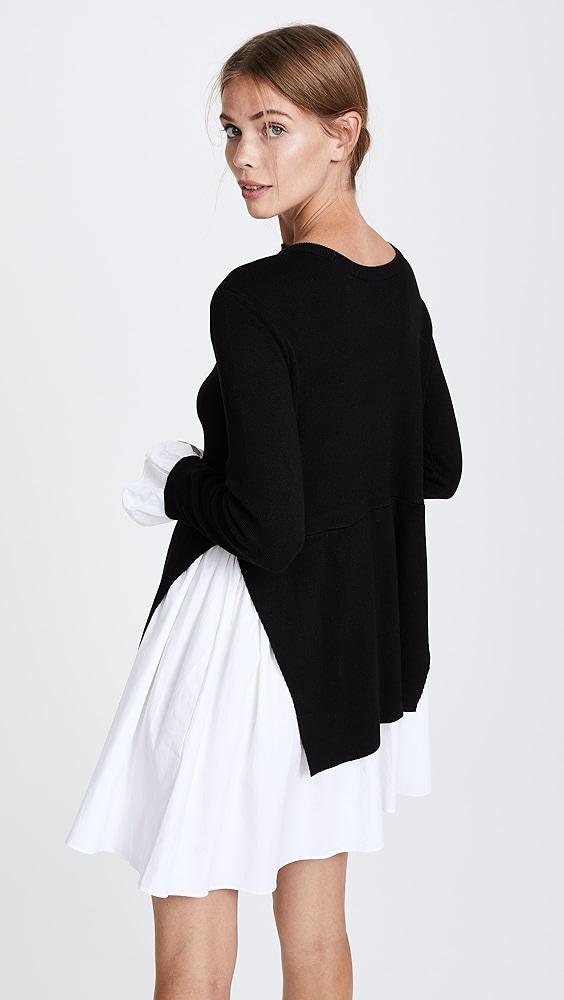 English Factory Knit Combo Dress | Shopbop Product Image