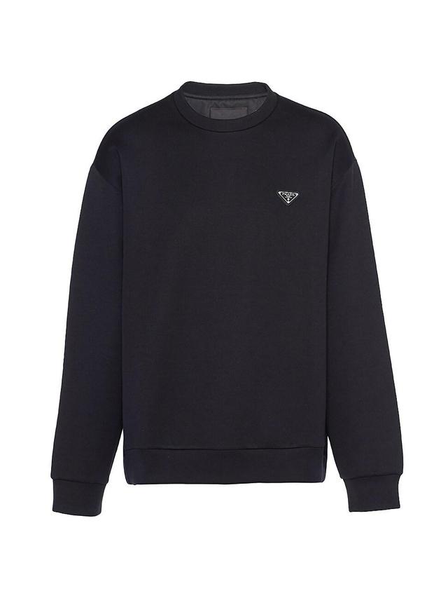 Mens Technical Cotton Sweatshirt Product Image