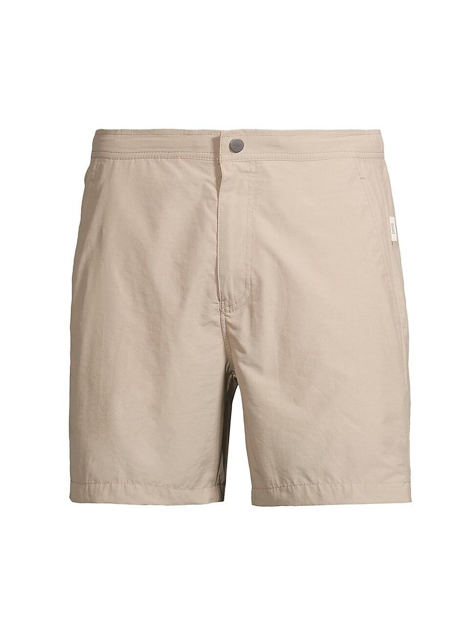 Mens Calder 6E Cotton-Blend Swim Shorts Product Image