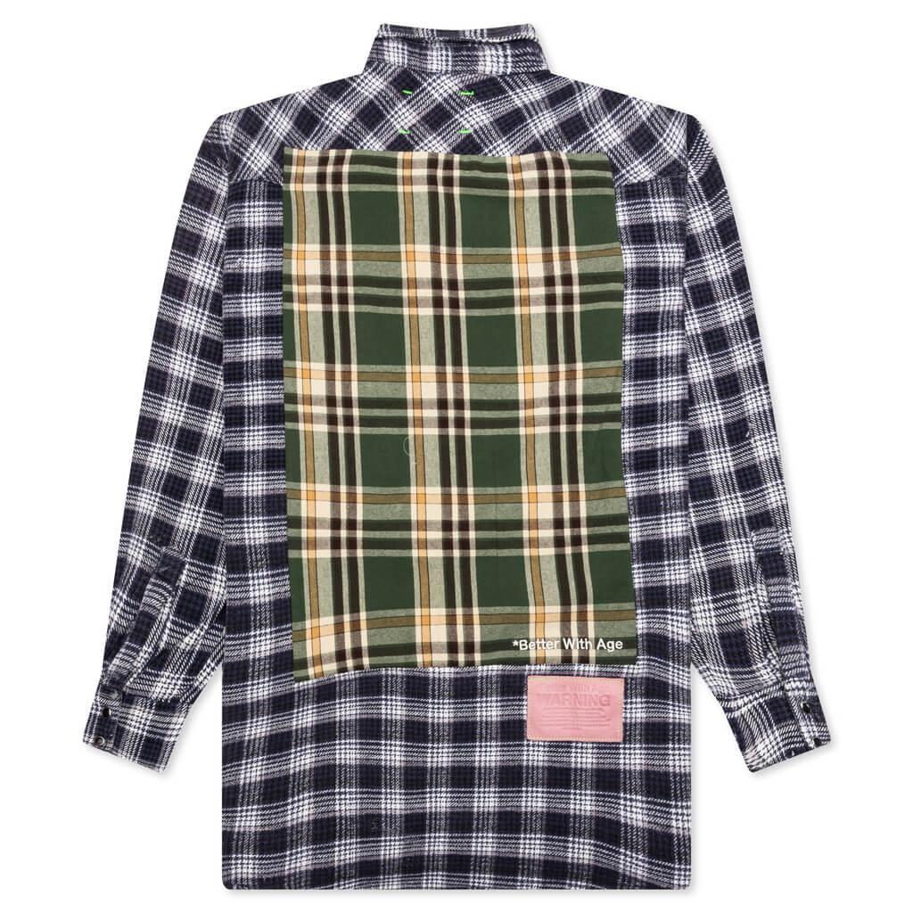 Re-Tartan Flannel Shirt - Multi Male Product Image