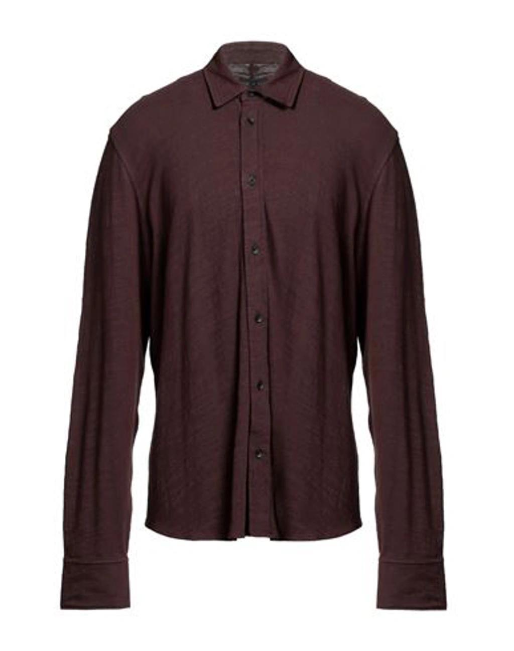 RAG & BONE Man Shirt Brown Size S Cotton Product Image