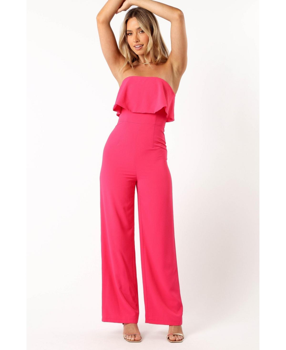 Petal and Pup Womens Annabella Strapless Jumpsuit Product Image