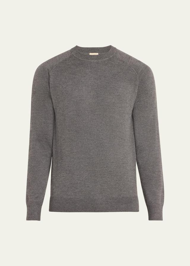 Mens Cashmere Crewneck Sweater Product Image