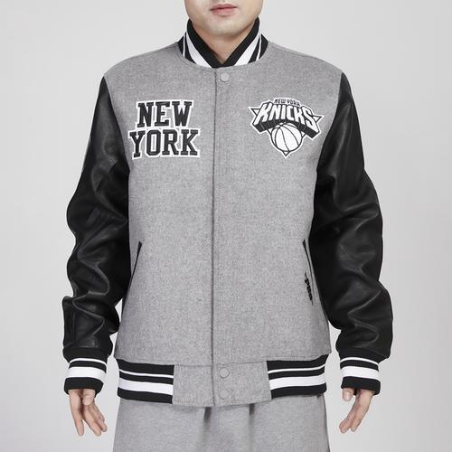 Pro Standard Mens New York Knicks Pro Standard Knicks Varsity Jacket - Mens Product Image