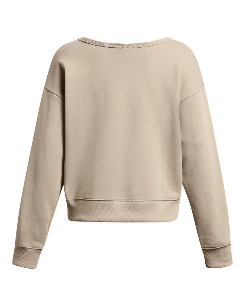 Women's Project Rock Heavyweight Terry Long Sleeve Product Image