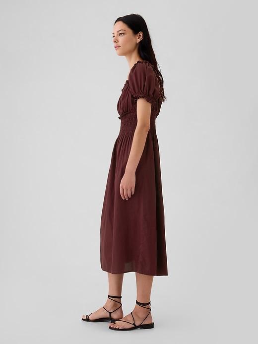 Smocked Midi Dress Product Image