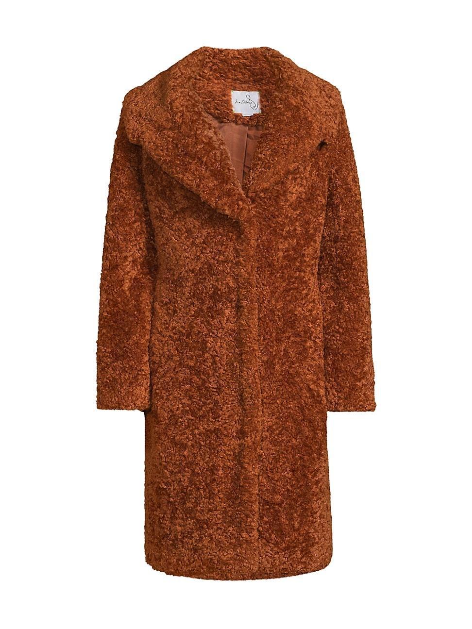 Womens Faux-Fur Jacket Product Image