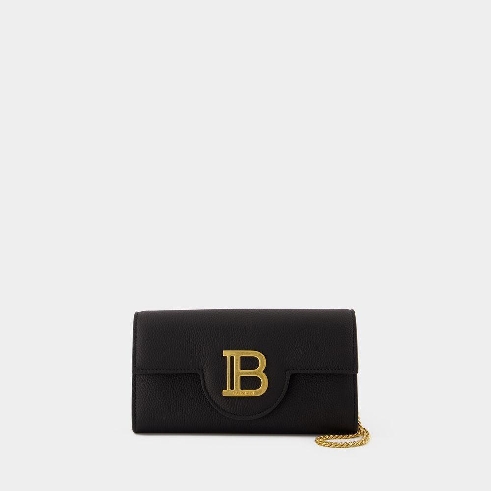 BALMAIN Mini Crossbody Handbag In Black Product Image