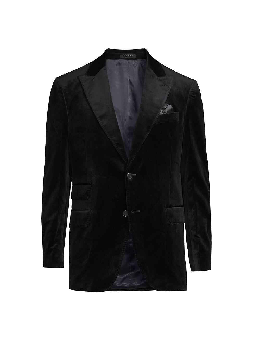 Mens COLLECTION Classic Velvet Jacket Product Image