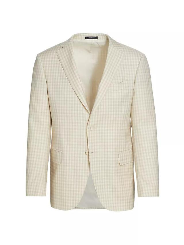 COLLECTION Checked Wool Sport Coat Product Image