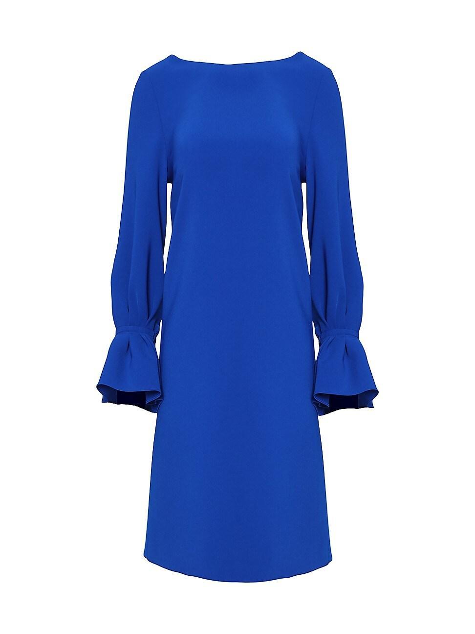 Womens Icon Puff-Sleeve Sheath Dress Product Image