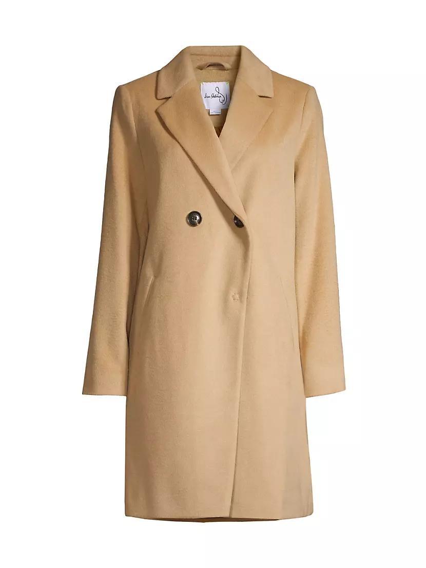 Wool-Blend Double-Breasted Cutaway Coat Product Image