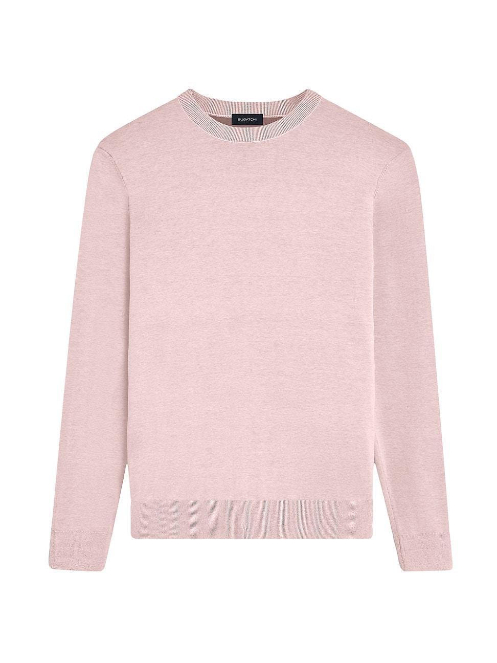 Mens Crewneck Long-Sleeve Sweater Product Image