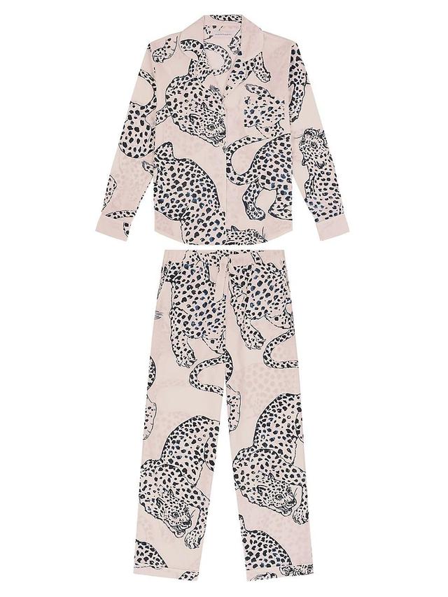 Desmond & Dempsey Long Sleeve Cotton Pajamas Product Image